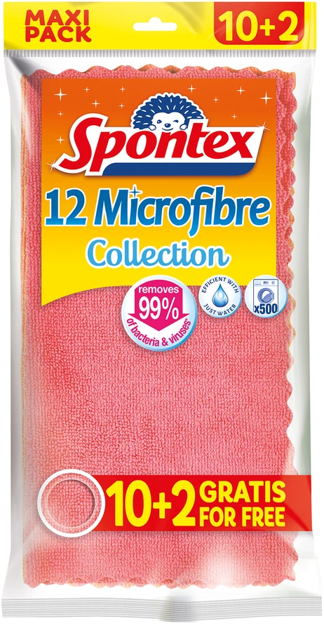 Spontex Spontex MF ECO šluostės 10+2 vnt 19700166...
