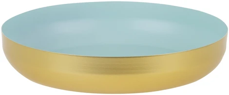 Myhome Dekoratyvinis dubuo Soft Gold Mint 25 x 25 x 5 cm MANO NAMAI
