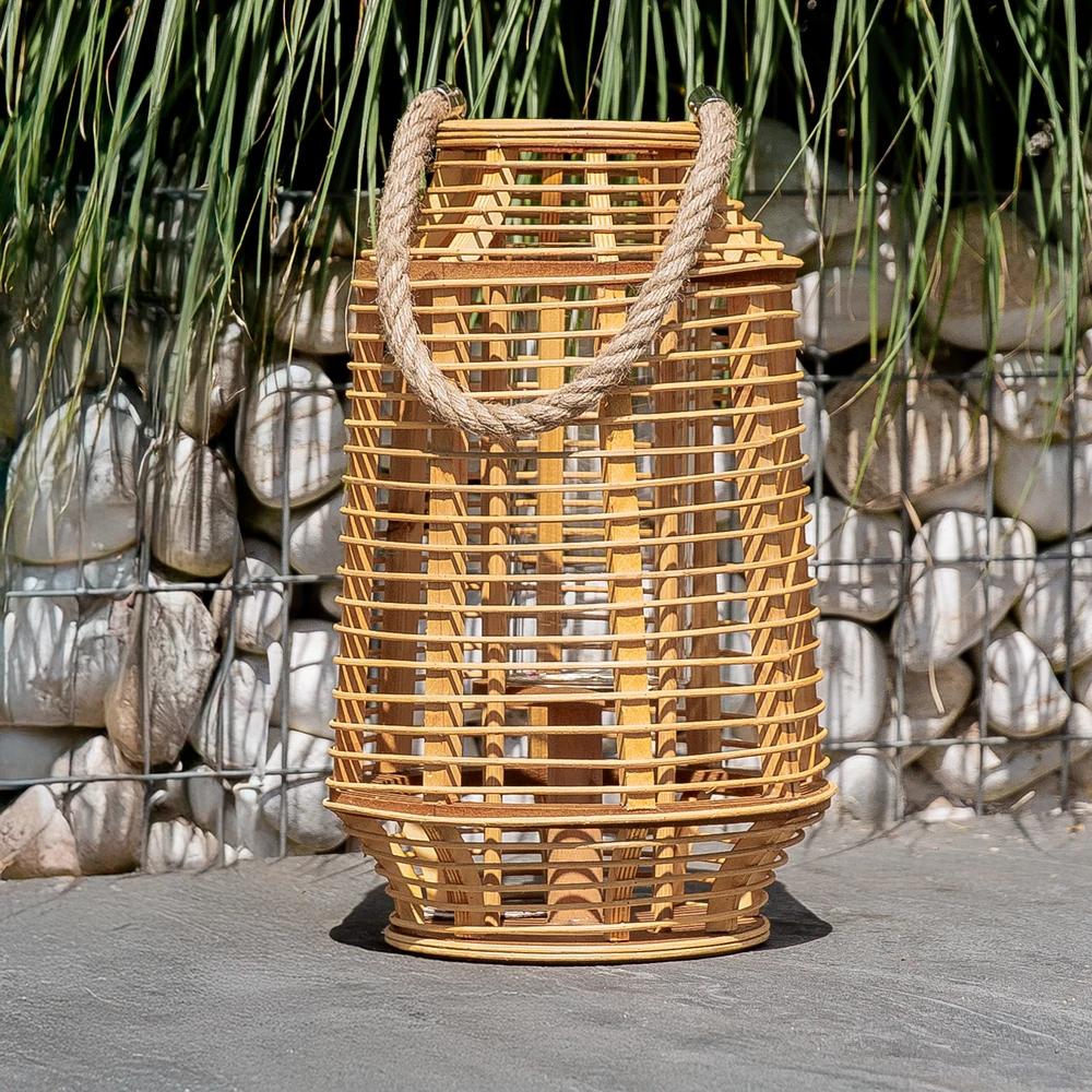 Myhome Lampion Bamboo 23,5 x 23,5 x 38,5 cm MANO NAMAI