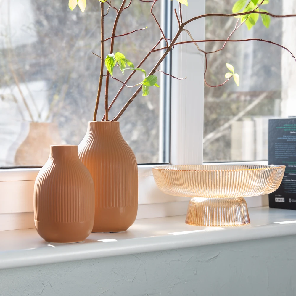 Myhome Wazon Clay 10,1 x 10,1 x 16 cm MANO NAMAI