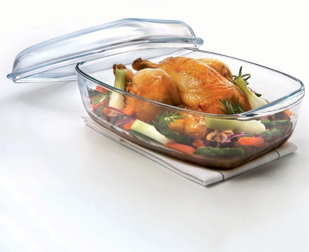 Karščiui atsparus indas su dangteliu Essentials 7 l PYREX