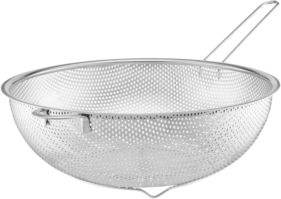 Nerūdijančio plieno kiaurasamtis su rankena Plienas 28 cm AMBITION