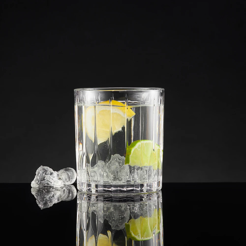 Nuvia IB7 340 ml AMBITION žemas stiklinis butelis