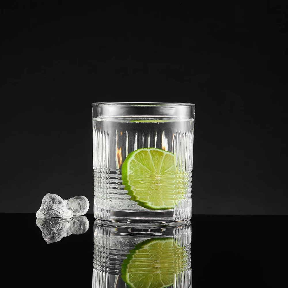 Nuvia XM1 340 ml AMBITION žemas stiklinis butelis