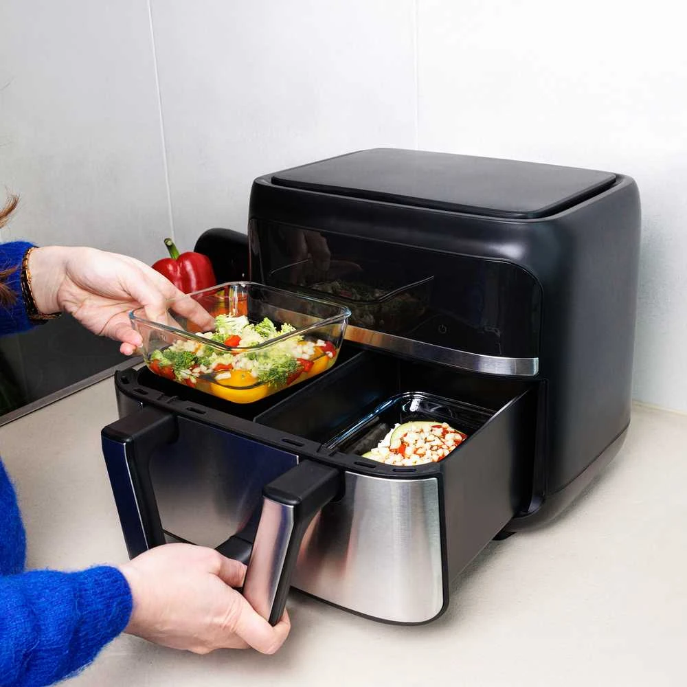 Oro keptuvė 1 l PYREX kvadratinė kepimo skarda