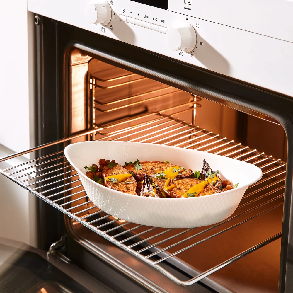 Ovalus orkaitės indas Smart Cuisine Wavy 29 x 18 cm LUMINARC