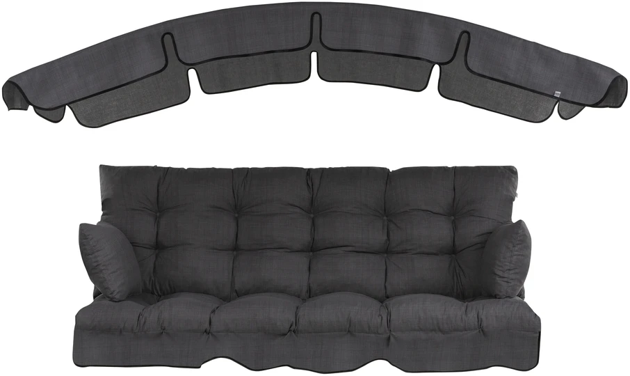 Pagalvėlės sūpynėms 170 cm su baldakimu Ravenna H024-07PB PATIO