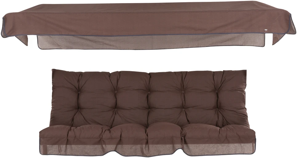 Pagalvėlės sūpynėms 170 cm su baldakimu Parma / Milano H047-04PB PATIO