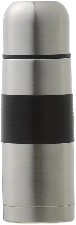 Paparčio nerūdijančio plieno termosas 350 ml juodas AMBITION