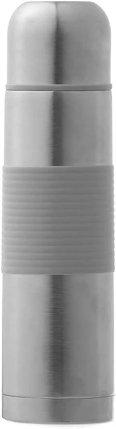 Paparčio nerūdijančio plieno termosas 500 ml pilkas AMBITION