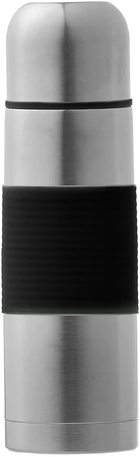 Paparčio nerūdijančio plieno termosas 750 ml juodas AMBITION