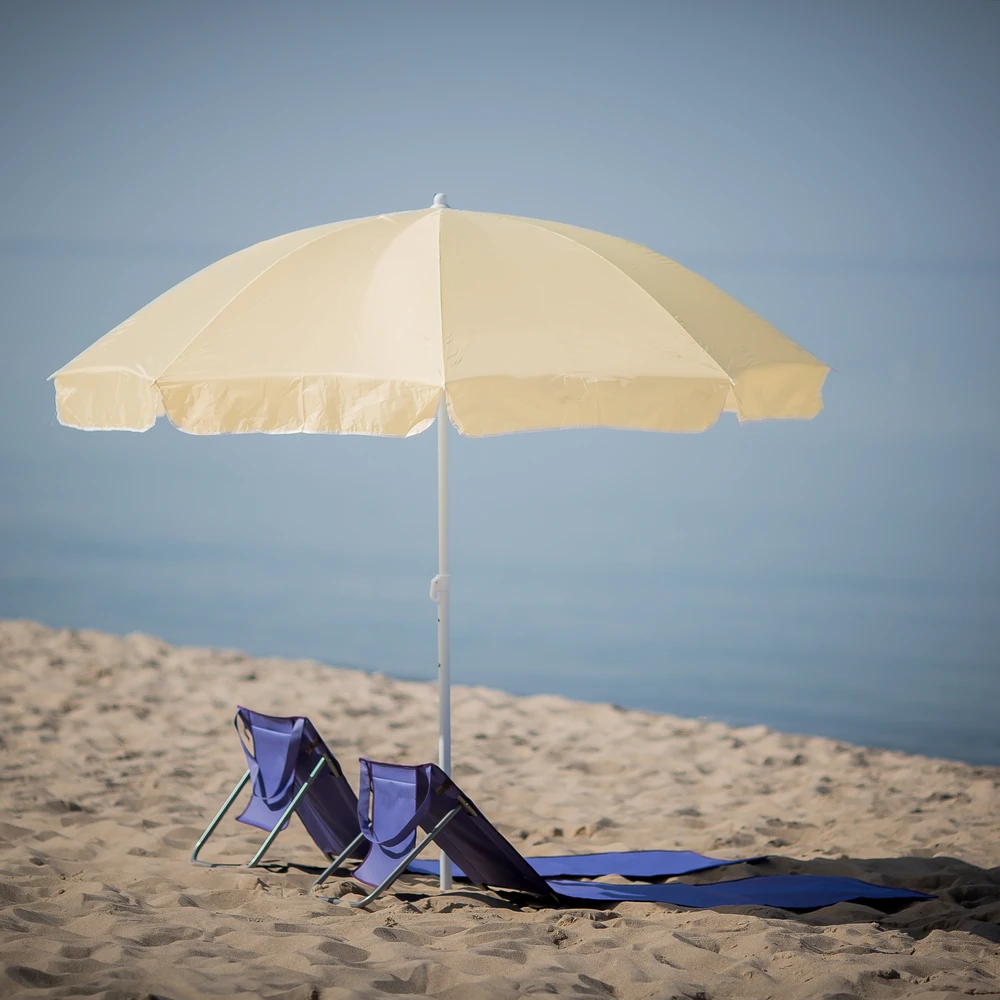 Parasol sodo 2,4 m Poly II ecru PATIO