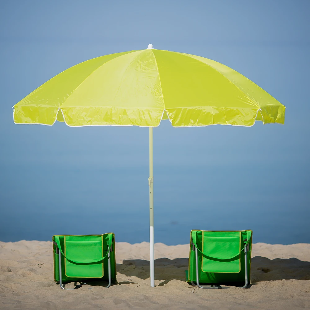 Sodo skėtis 2,4 m Poly II lime PATIO