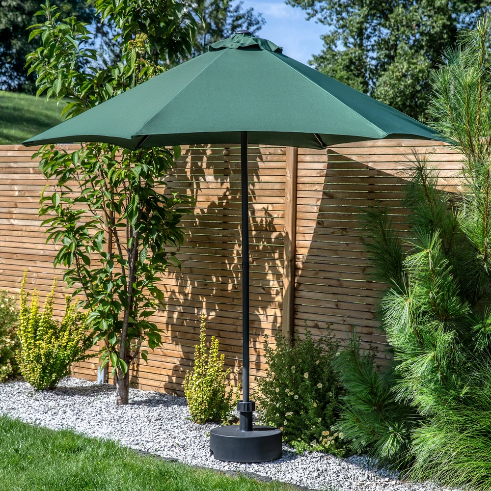 Parasol sodo Push Up 2,5 m žalia PATIO