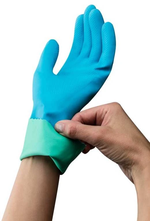 Vileda Comfort Extra mėlyna pirštinė su atvartu