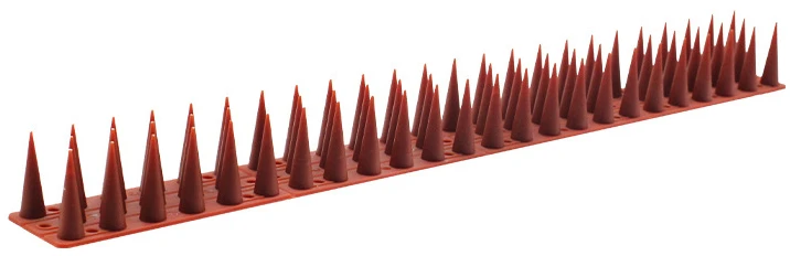 Plastikiniai paukščių smaigai 4,5 x 44,5 x 3,7 cm, 12 vnt., PATIO