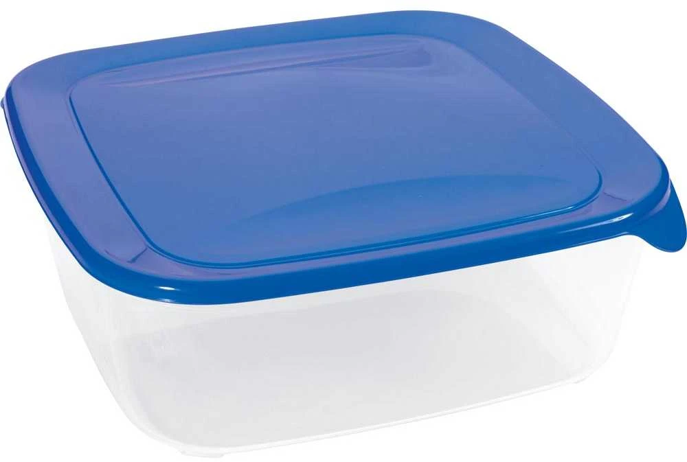 Galicja Curver / Keter CURVER MAISTO KONTEINYS "FRESH&GO" SQUARE 1,7L /Mėlynas/ SKAIDRUMAS