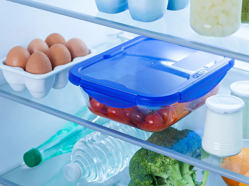 Karščiui atsparus konteineris su dangteliu Cook & Eiti 16,6 X 16,6 cm 0,8 l PYREX