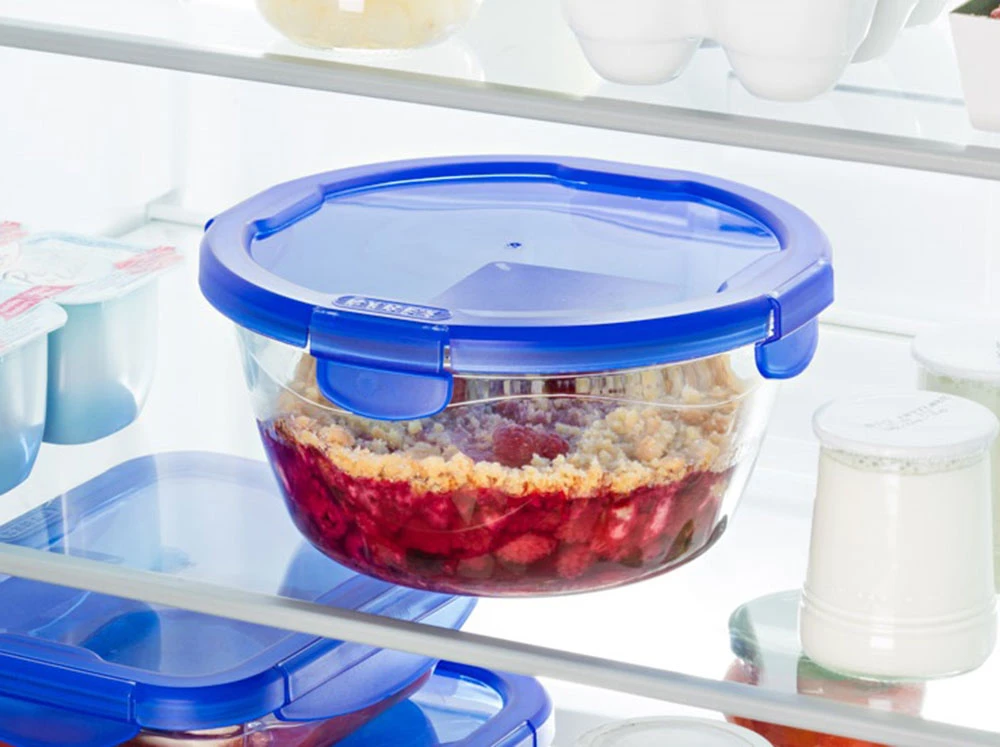 Karščiui atsparus konteineris su dangteliu Cook & Eiti 15 x 8 cm 0,7 l PYREX