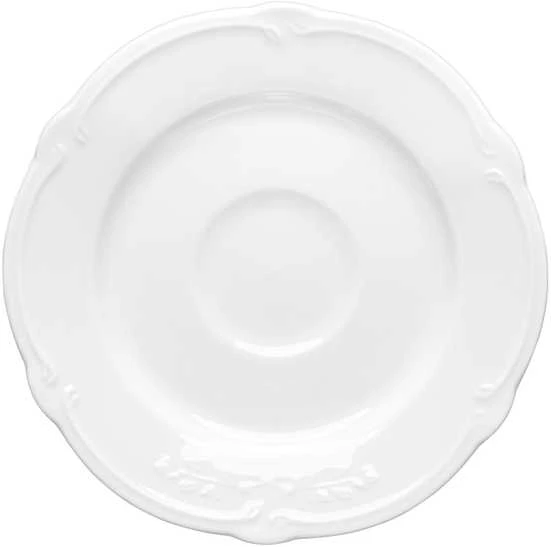 Ambition Pocelianinė desertinė lėkštė POLA, baltos sp., 14 cm