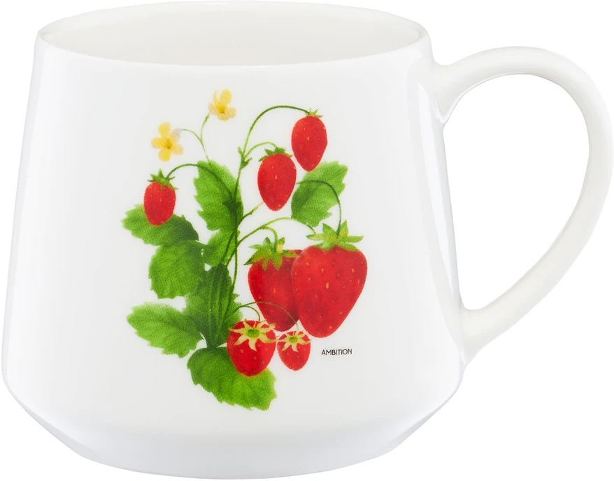 Porcelianinis puodelis Frutti Strawberry 460 ml AMBITION