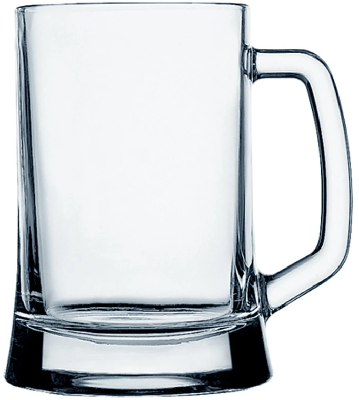 Skaidraus stiklo alaus bokalai 300 ml