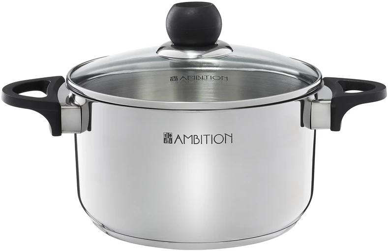 Dajar Puodas su dangčiu Vikos Ambition Ø20cm/3.4L visiems paviršiams
