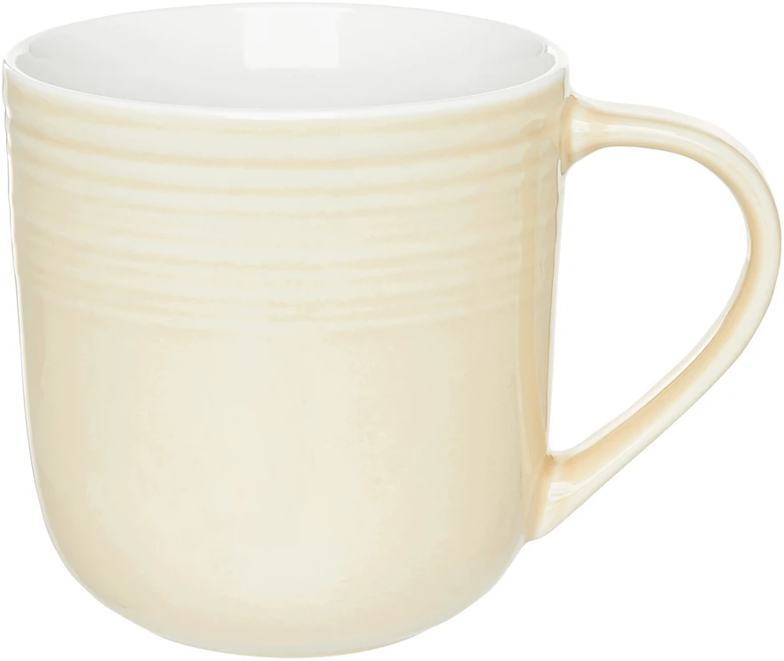 Puodelis Linea 400 ml smėlio AMBITION