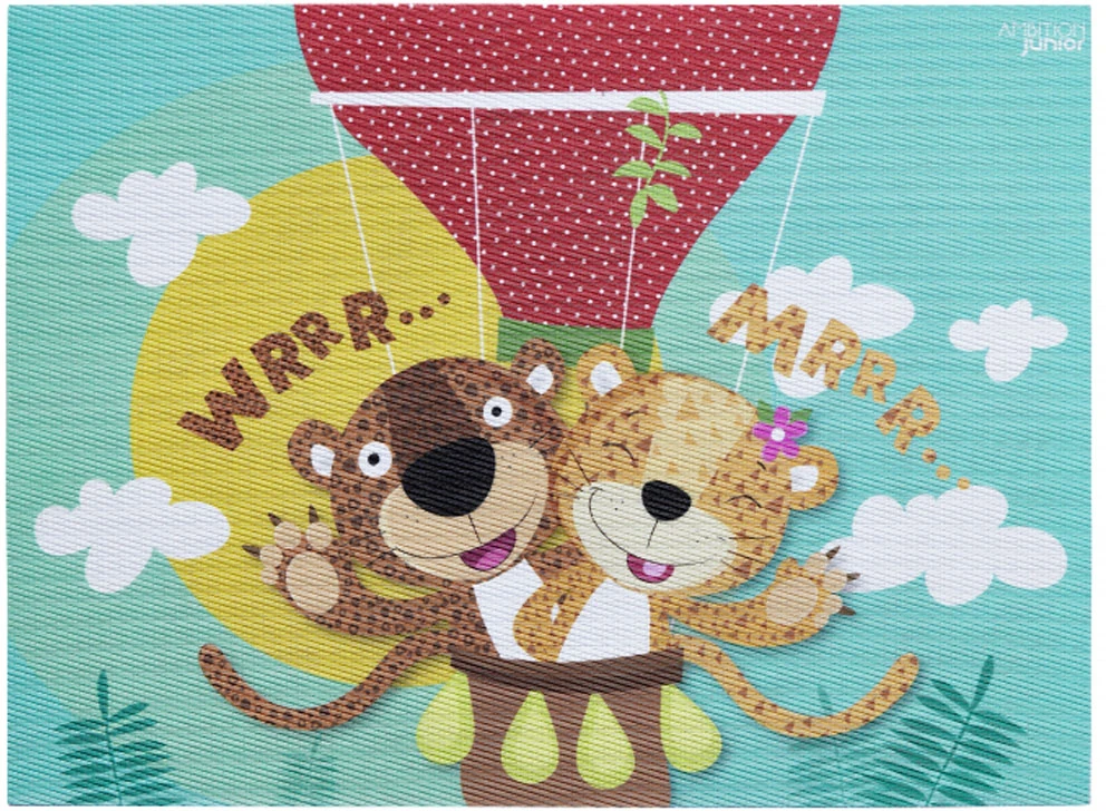 PVC/PS Mimi ir Alex stalo kilimėlis 30 x 40 cm balionas AMBITION JUNIOR