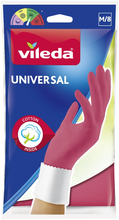 Pirštinės Vileda Universal M/8 dydis