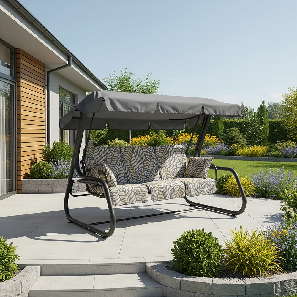 Rimini Juodas Edition G050-06PB PATIO Sodo sūpynės