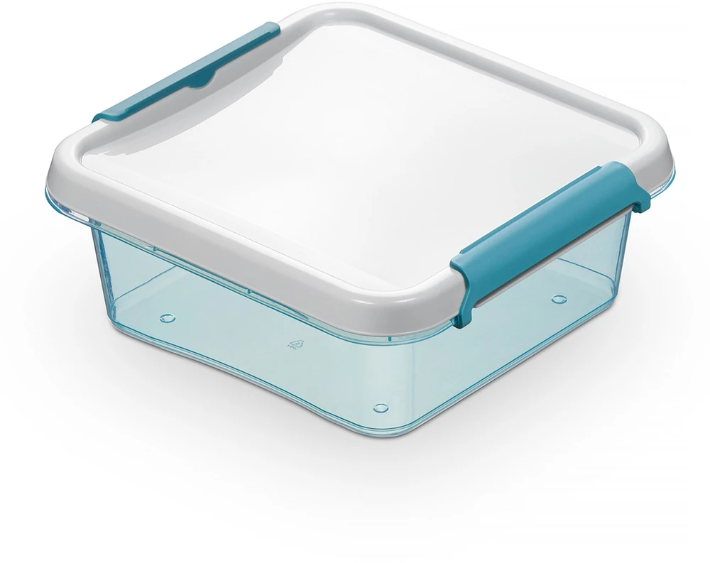 Orplast „Arcticline“ 3 kvadratinių maisto indelių rinkinys, 0,6 l, 15 x 15 x 4,5 cm