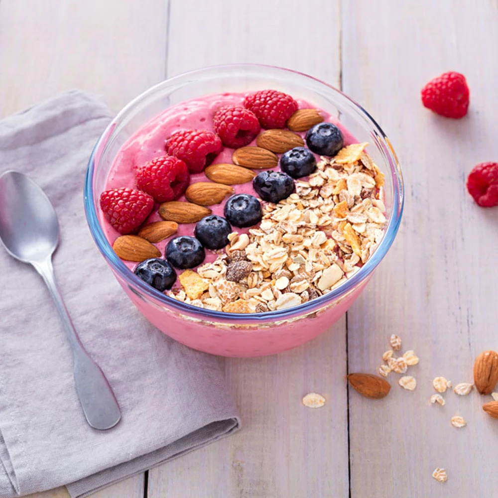 Salaterka żaroodporna su dangteliu Prep &amp; Store 16 cm / 1 l PYREX