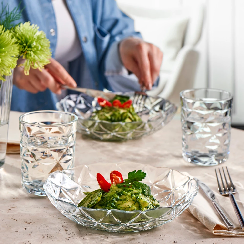 Salotų dubuo / Platter Estrella 22 cm PASABAHCE