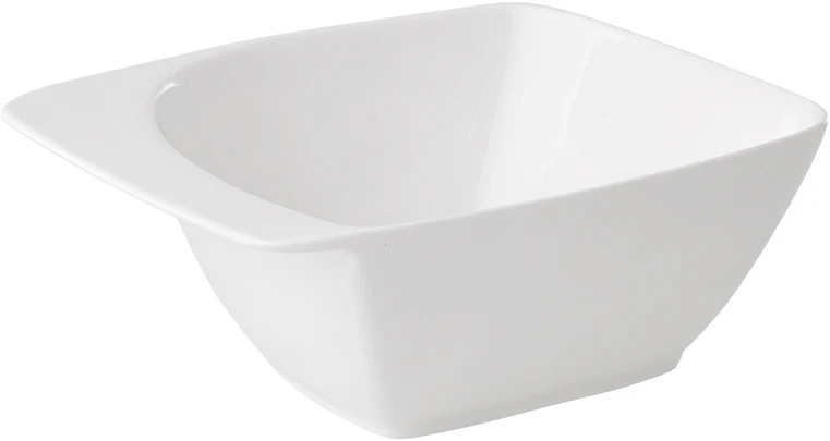Salotų dubuo Salsa Square 19 cm baltas AMBITION