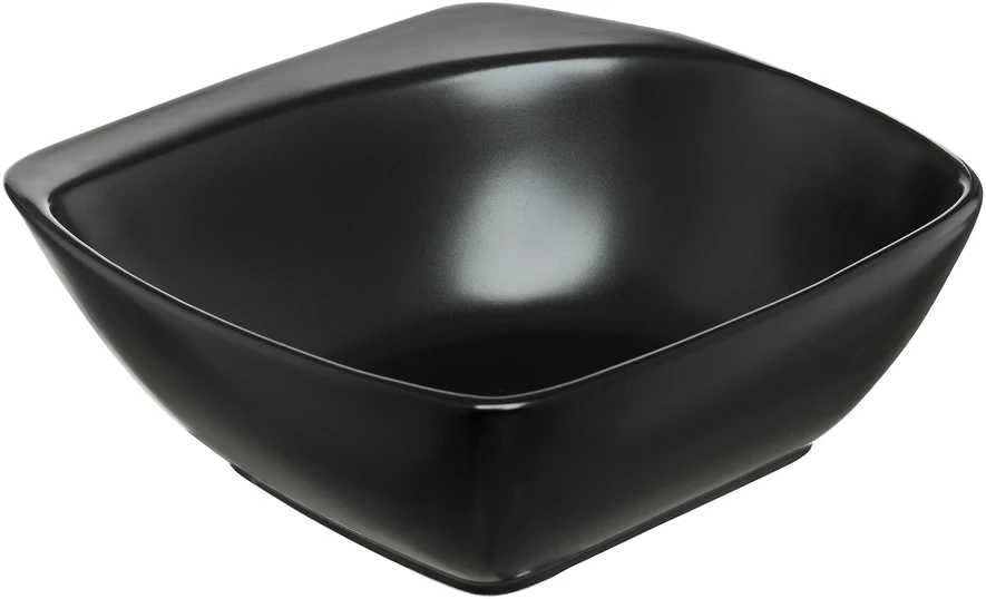Salotų dubuo Salsa Square 19 cm juodas AMBITION