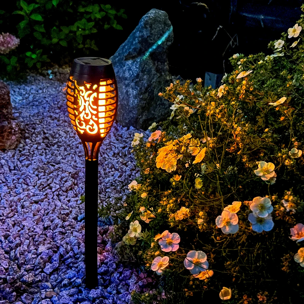 Saulės lempa, 7,5 cm, juoda, PATIO, įvažiuojama