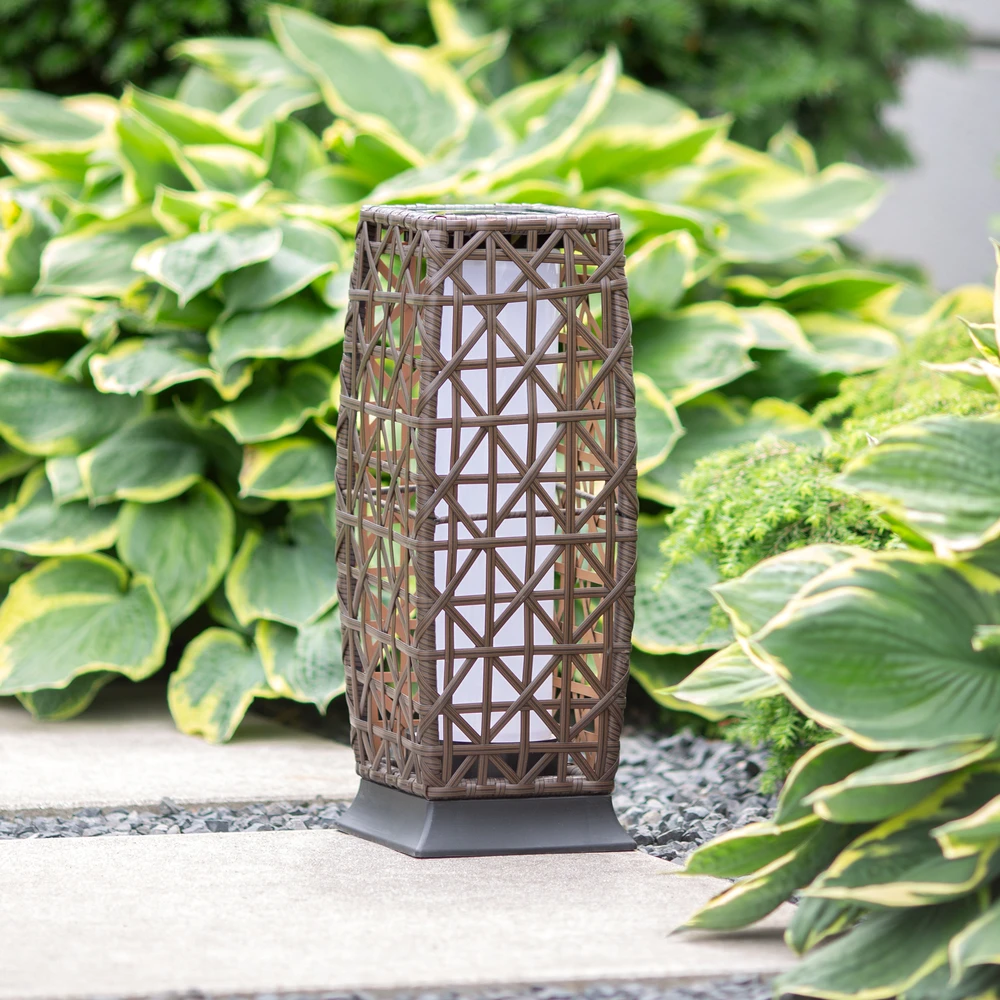 Saulės sparno lempa 16 x 16 x 48 cm PATIO