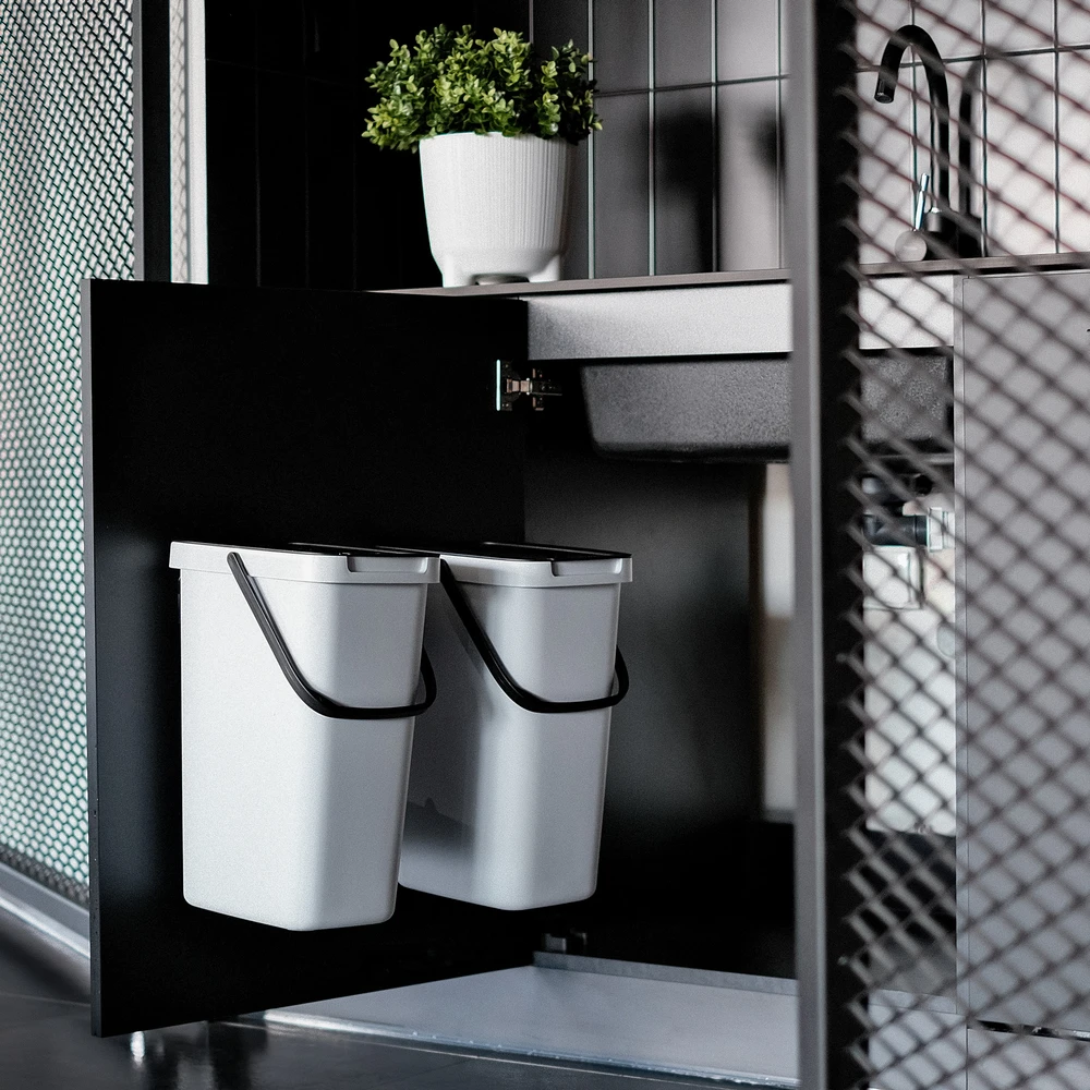 Prosperplast šiukšlių dėžė sortingbox sistema, 12 l