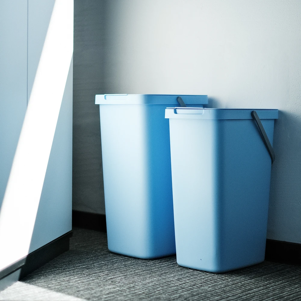 Prosperplast Keden Systema Q šiukšliadėžė 20l šviesiai mėlyna