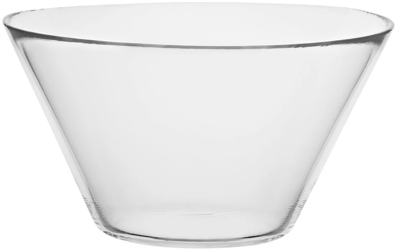 Skaidrus salotų dubuo Daga 17 cm TREND GLASS