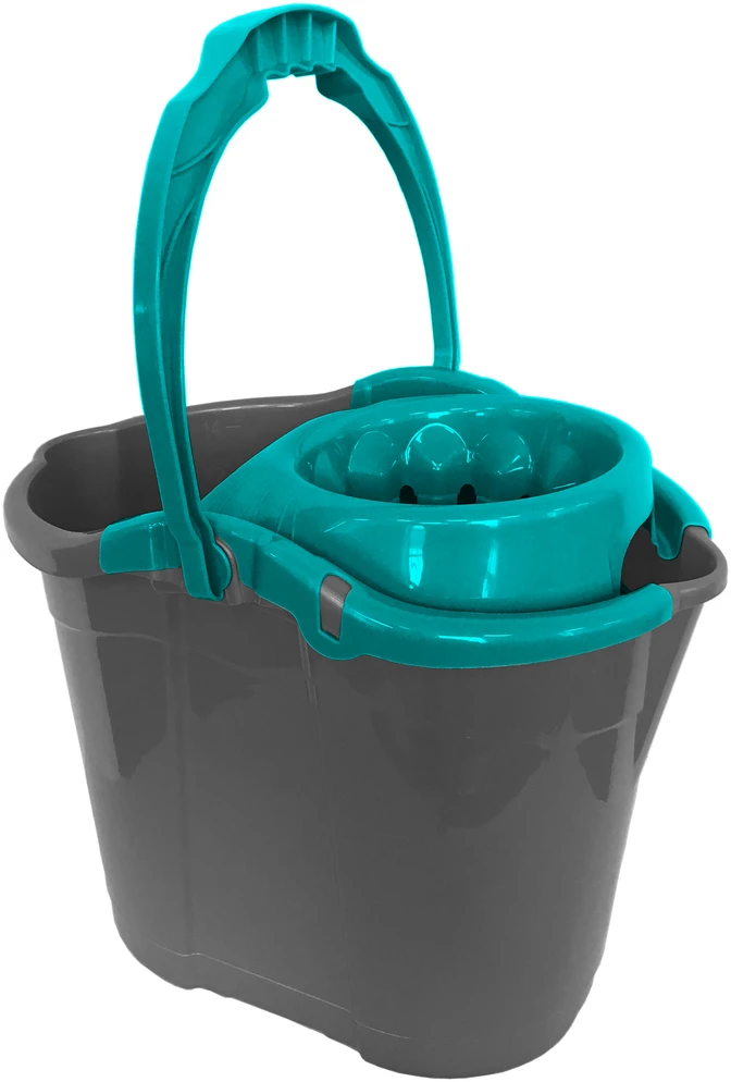 Šluostės kibiras 14 L su gręžtuvu Cubio turquoise JOTTA