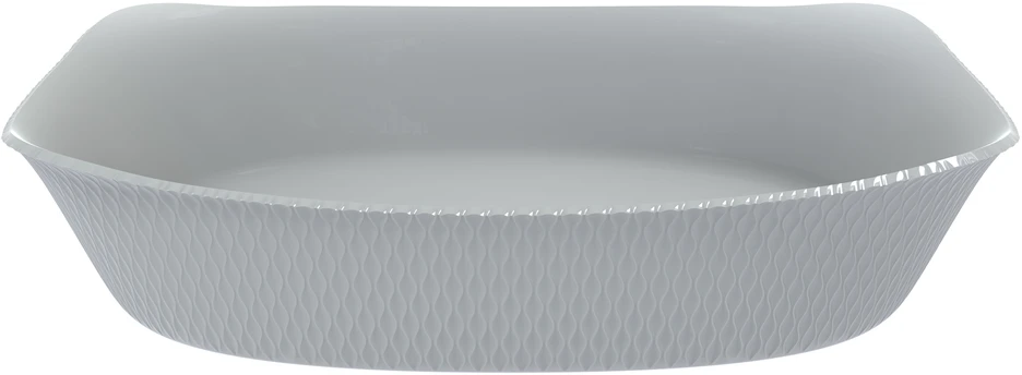 „Smart Cuisine Wavy Granit“ stačiakampis karščiui atsparus indas, 34 x 25 cm, LUMINARC