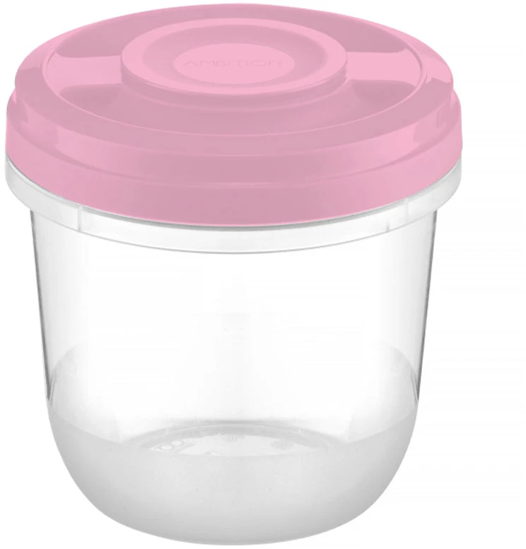 Smart Microwave Container 0,75 L Šviesiai rožinė AMBITION