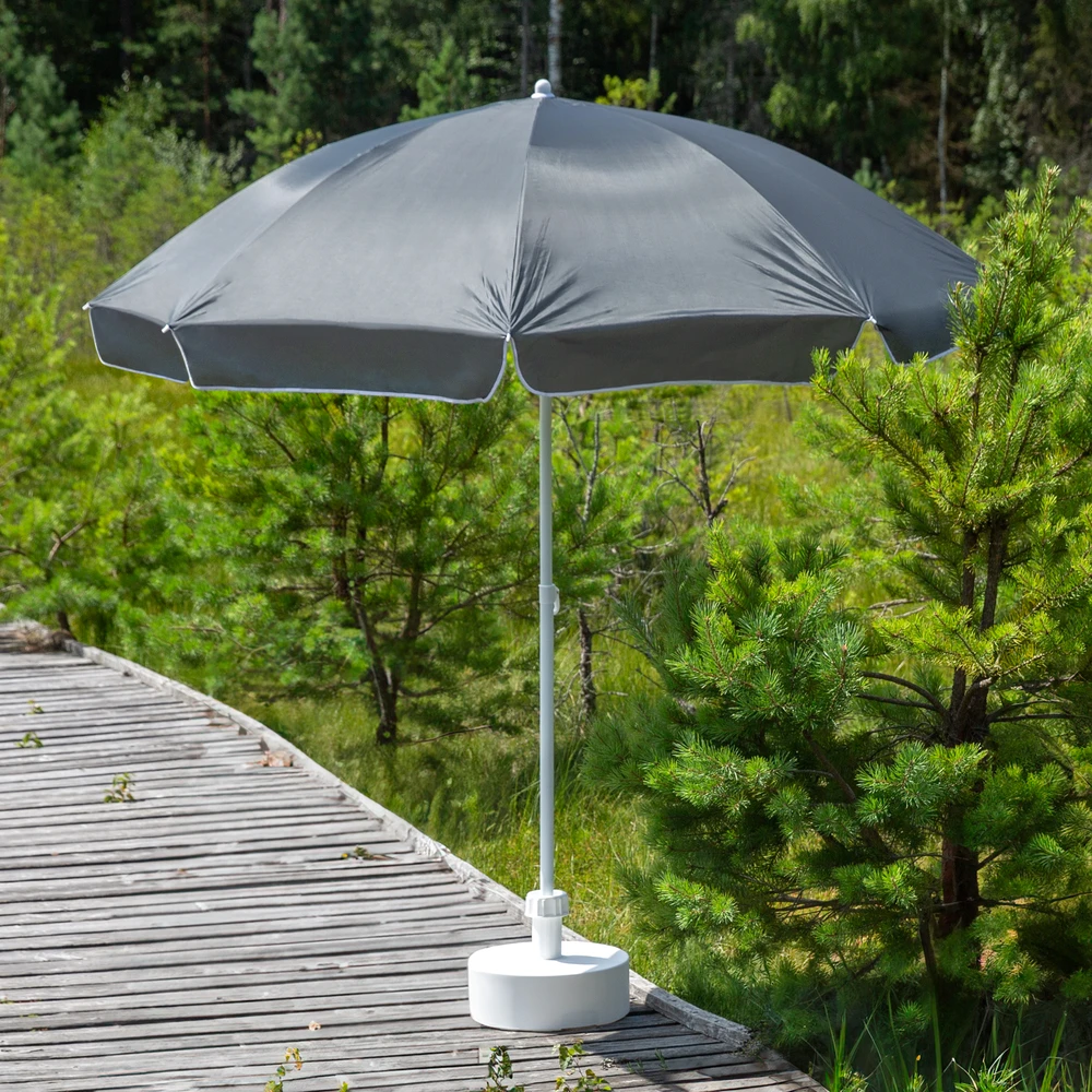 Sodo skėtis 2,4 m Poly Antarctica PATIO