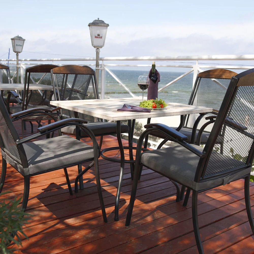 Sodo stalas Roma 80 x 80 cm PATIO