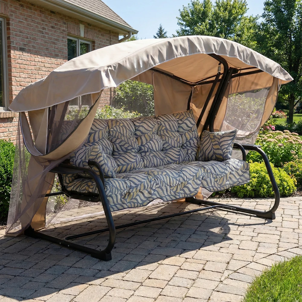 Sodo sūpynės su tinkleliu nuo uodų Ravenna Lux G050-06IB PATIO