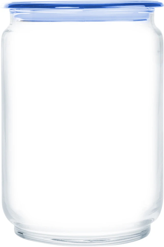 Słoik su dangteliu Plano 1 l mėlyna LUMINARC