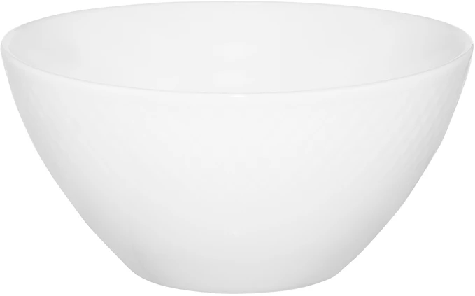 Sonia salotų dubuo 15 cm baltas AMBITION