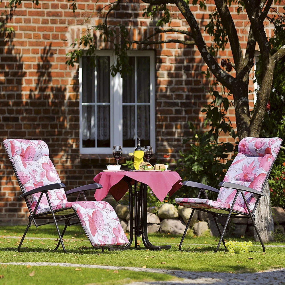Staliukas sodo Dine &amp; Relax 70 cm punti / antracito PATIO